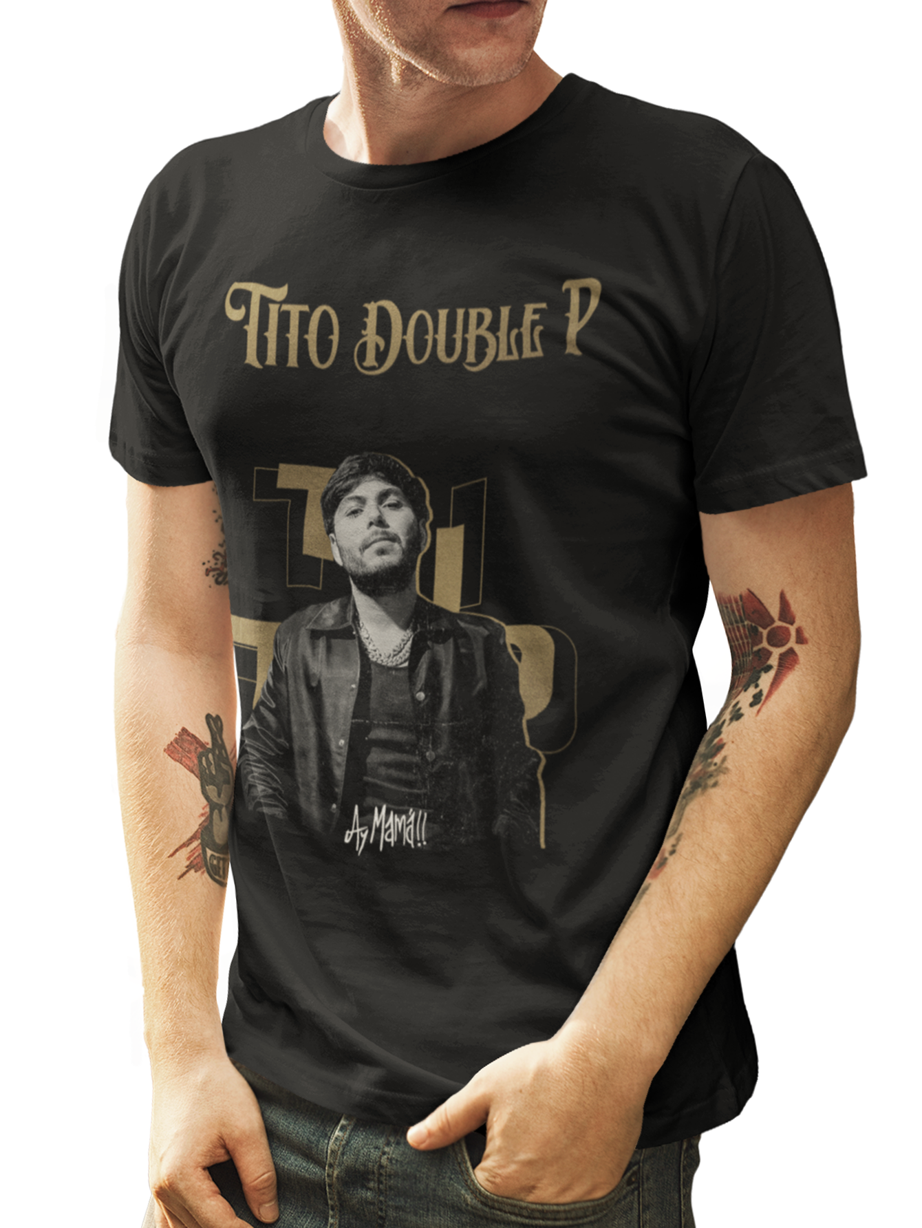 Camiseta Tito Double P tour 2025