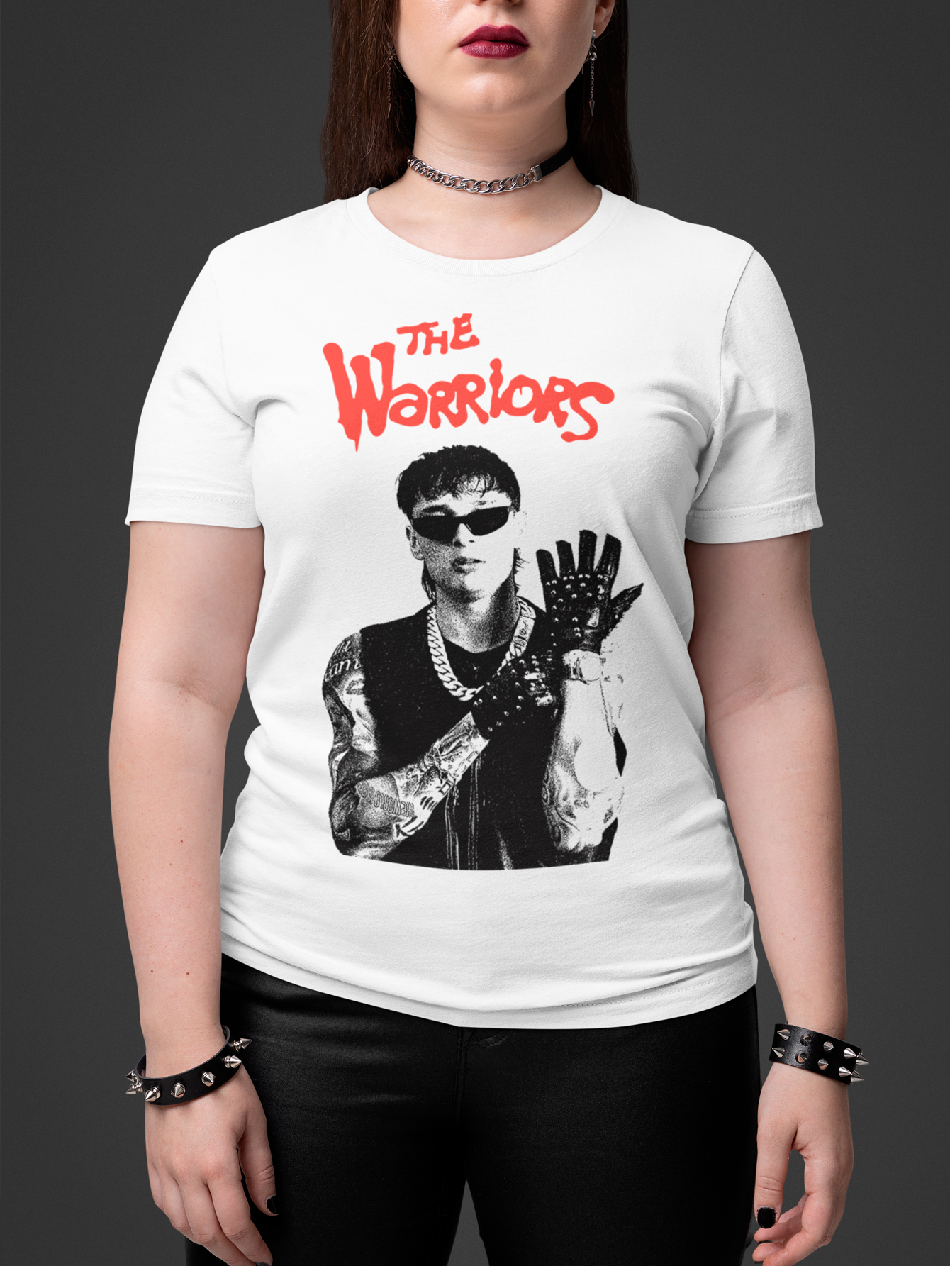 Camiseta The Warriors modelo Hassan Peso pluma