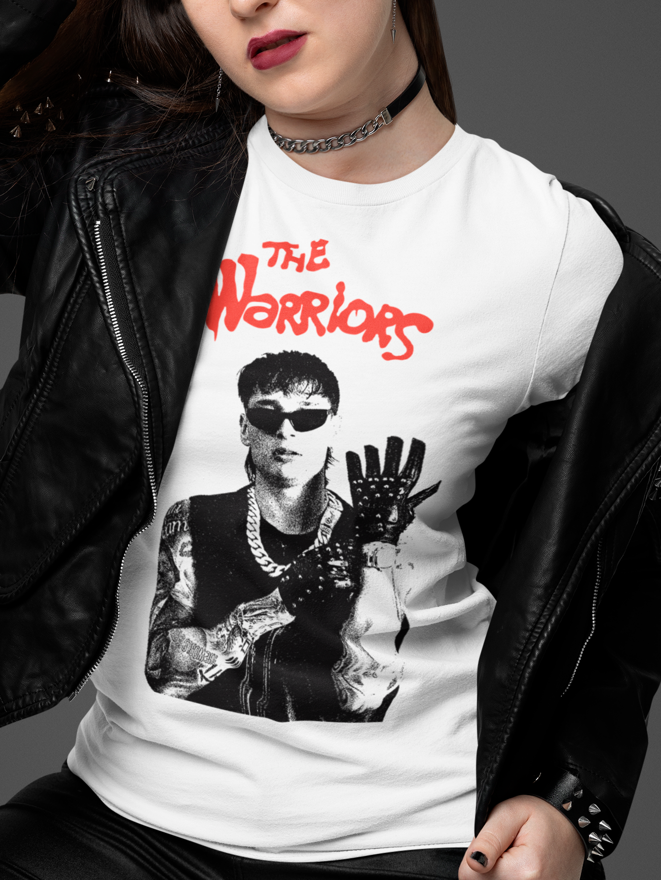 Camiseta The Warriors modelo Hassan Peso pluma