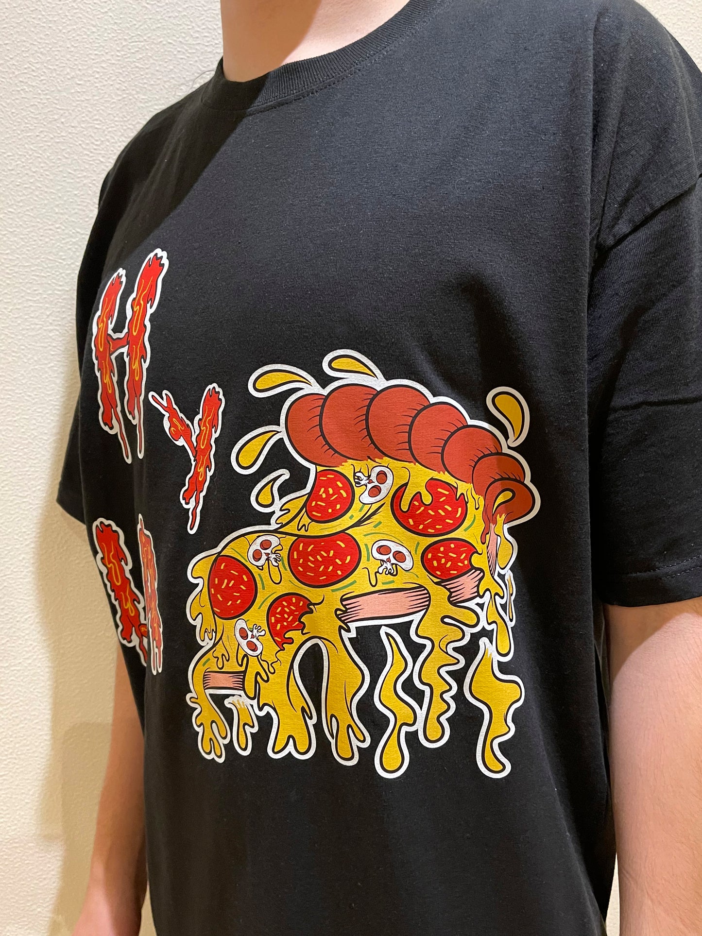 Camiseta de Fuerza Regida CH y la Pizza