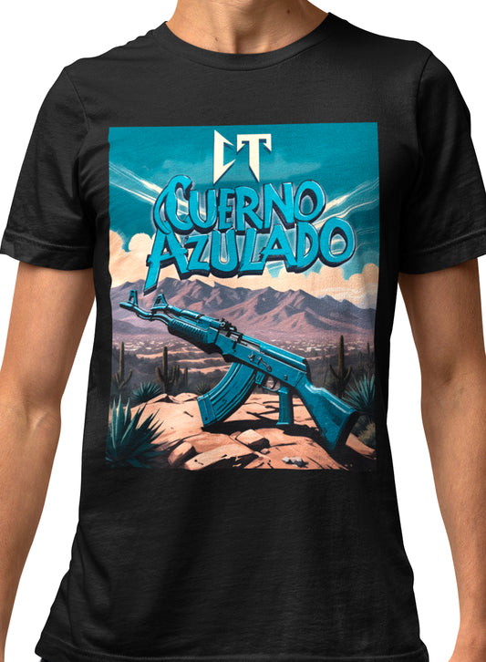 Camiseta Cuerno Azulado