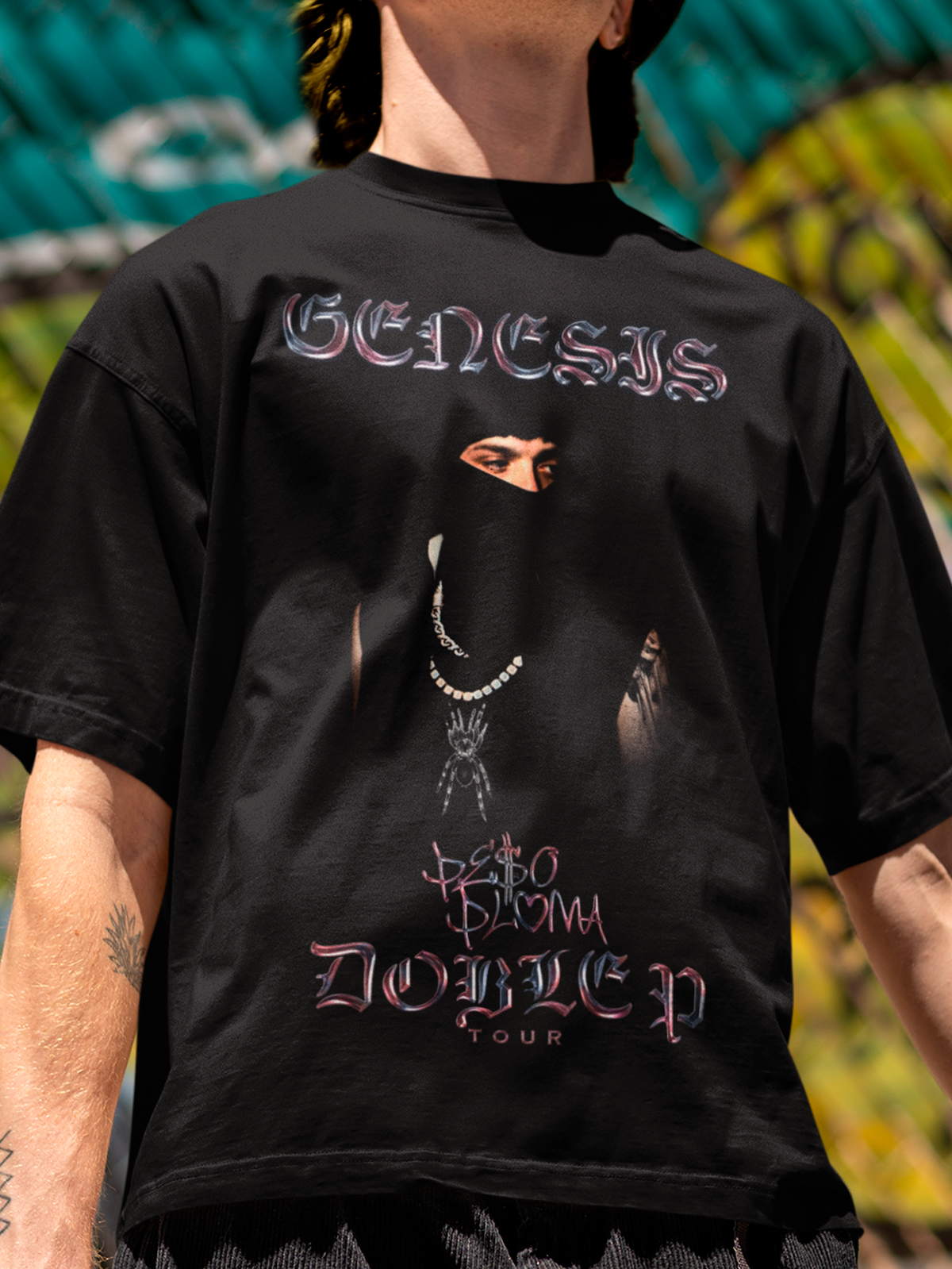 Playera Peso Pluma Genesis tour