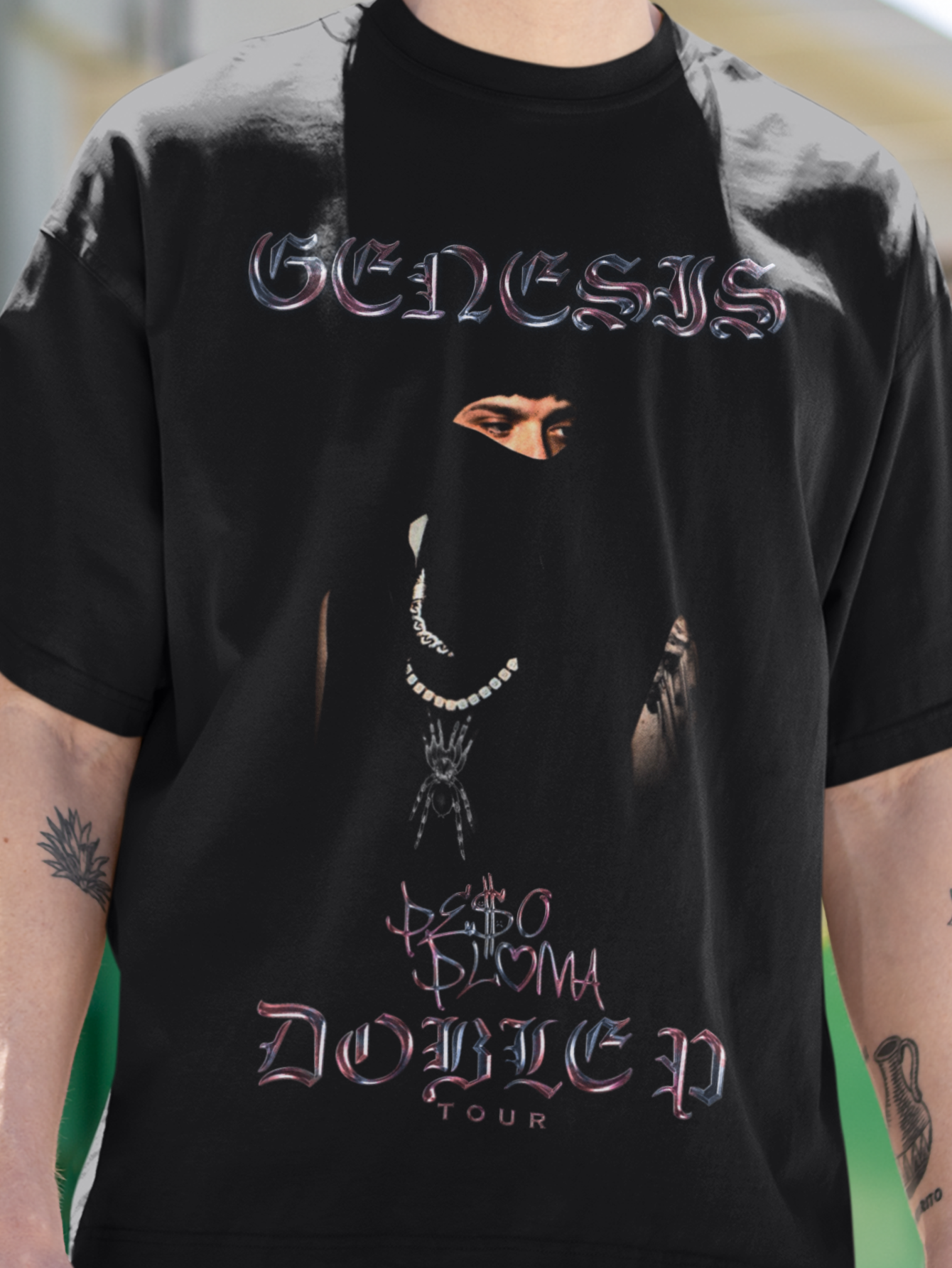 Playera Peso Pluma Genesis tour