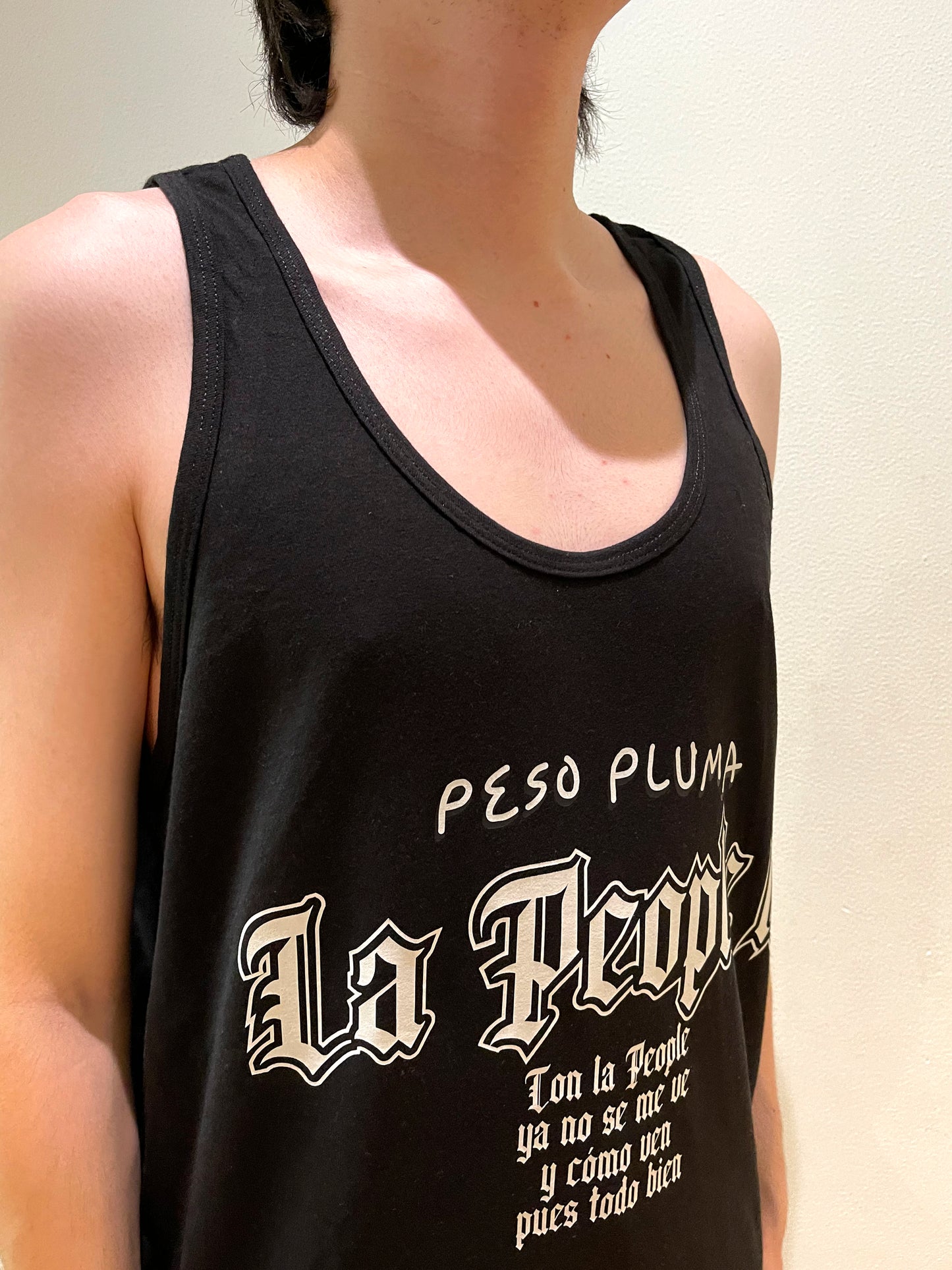 Playera Tank Top La People II de Peso Pluma