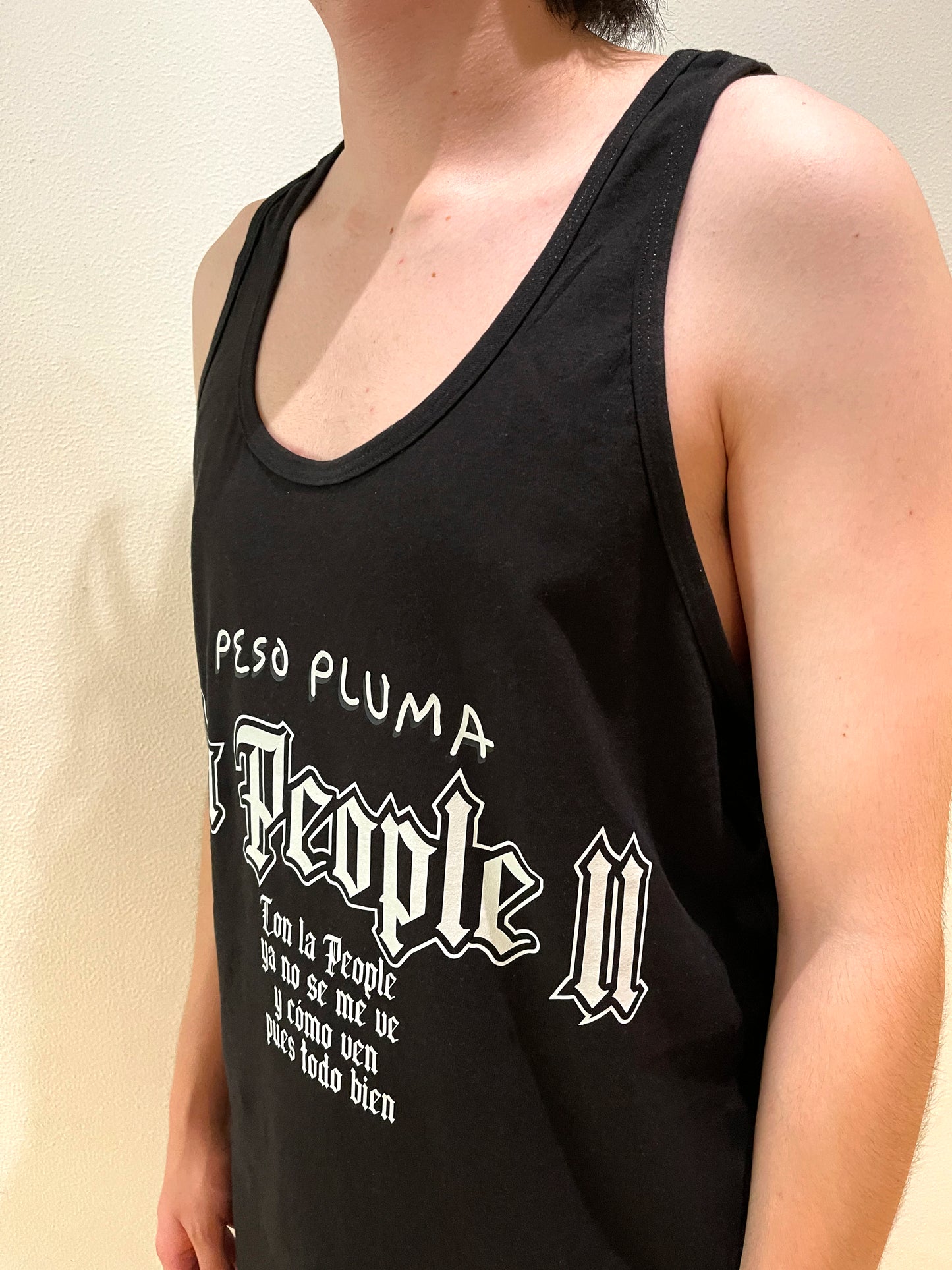 Playera Tank Top La People II de Peso Pluma