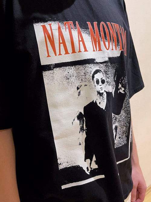 Camiseta negra Nata Montana movie