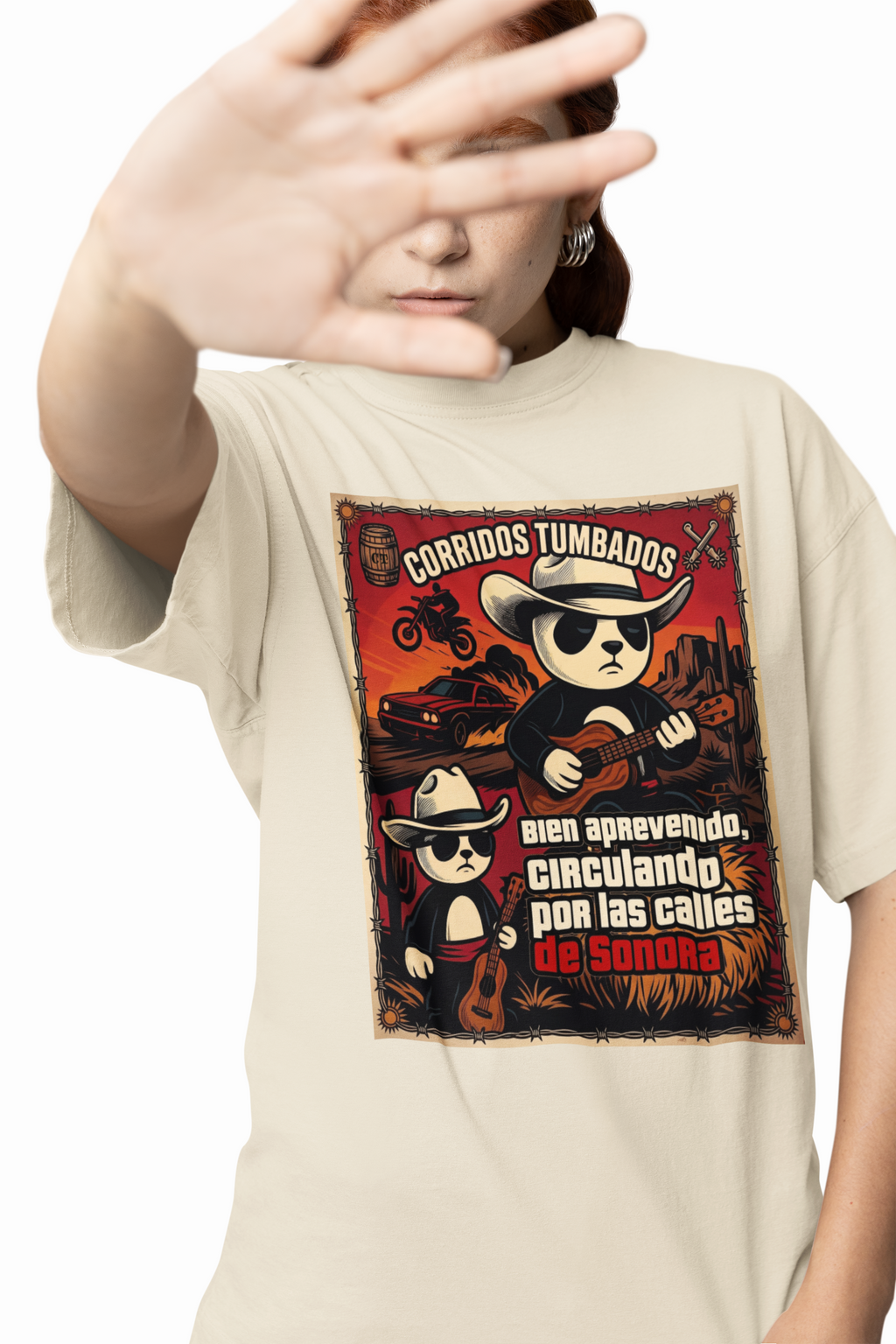 Playera Aprevenido - Natanael Cano