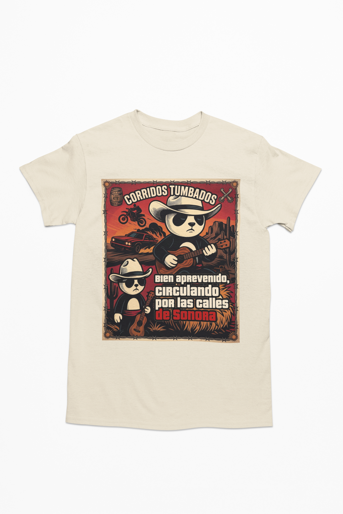 Playera Aprevenido - Natanael Cano