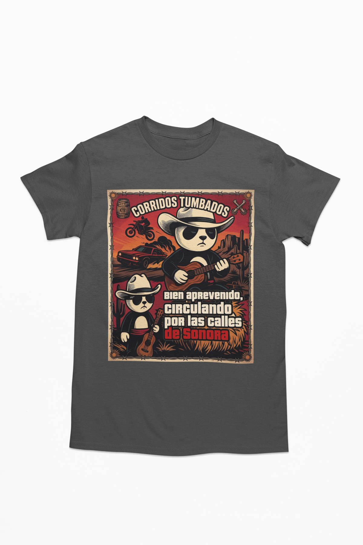 Playera Aprevenido - Natanael Cano