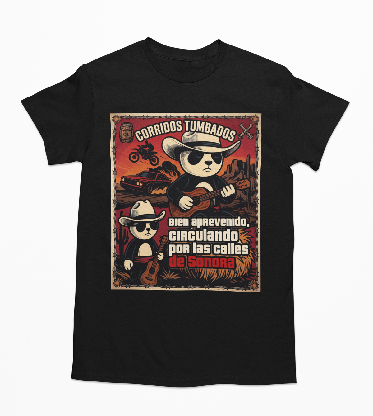 Playera Aprevenido - Natanael Cano