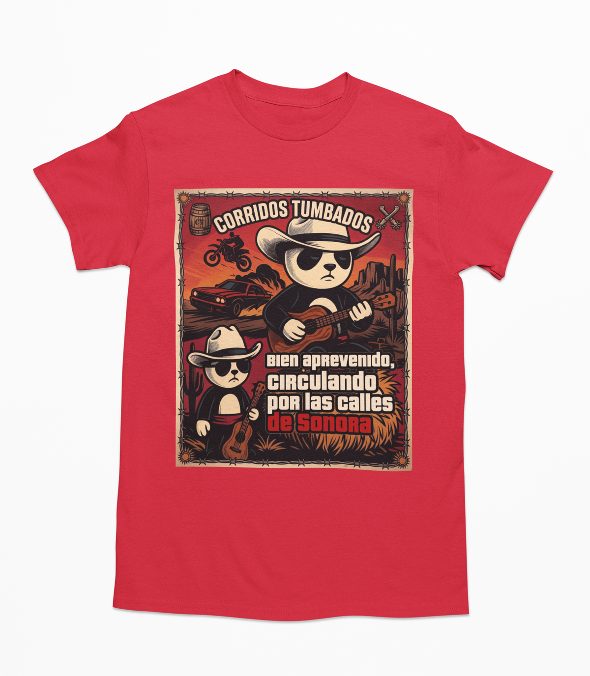 Playera Aprevenido - Natanael Cano