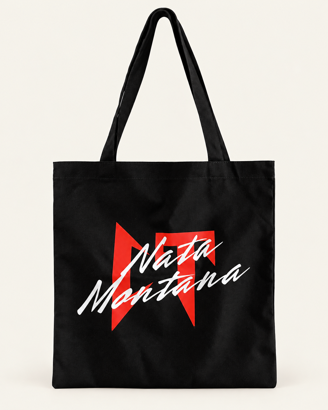 Tote bag color negro CT Nata Montana